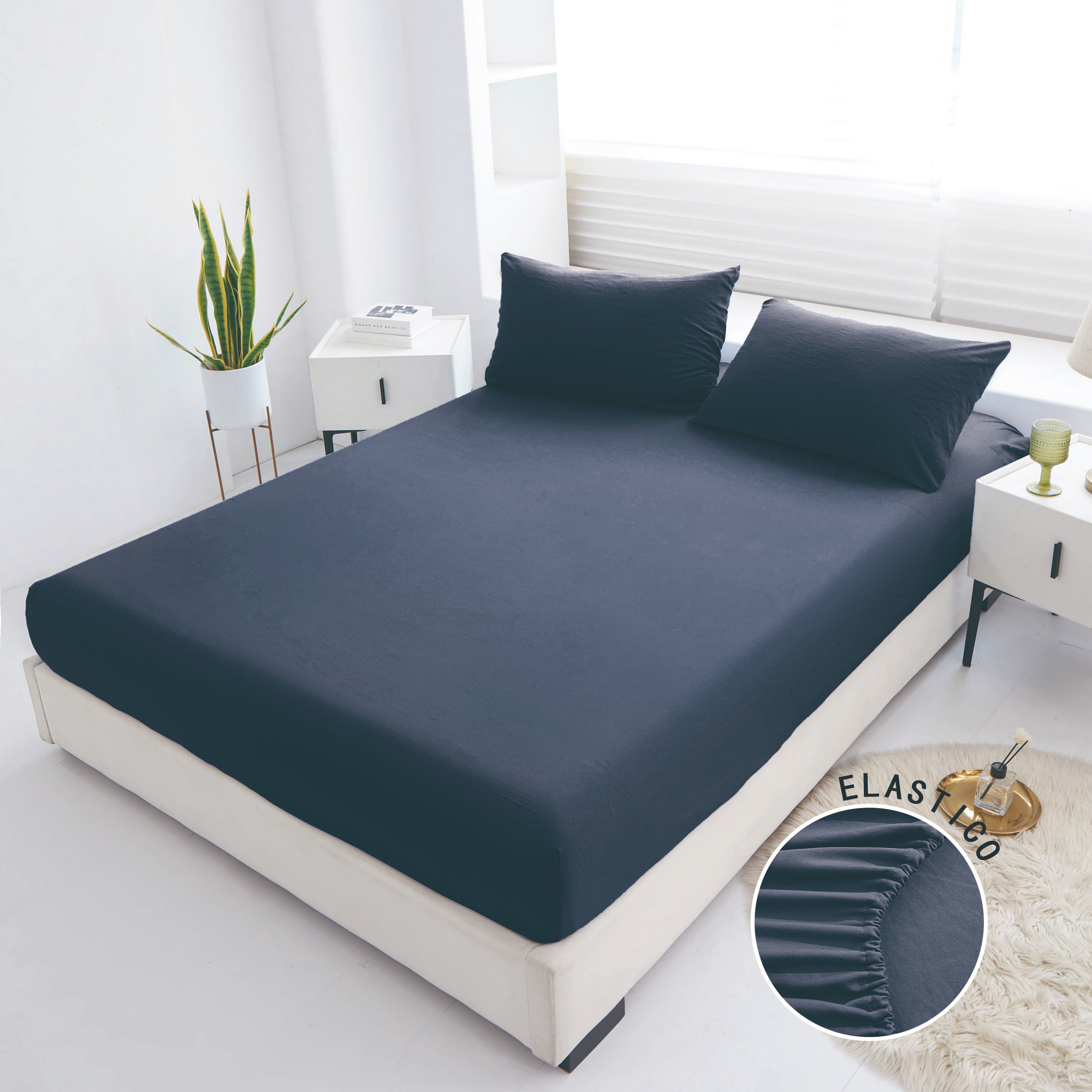 GD LOVES YOUR HOME Coppia Federe per Cuscino 50×80 cm – Morbide, Traspiranti e Antiacaro – Coordinabili con Lenzuola con Angoli, Lavabili in Lavatrice, Disponibili in Vari Colori