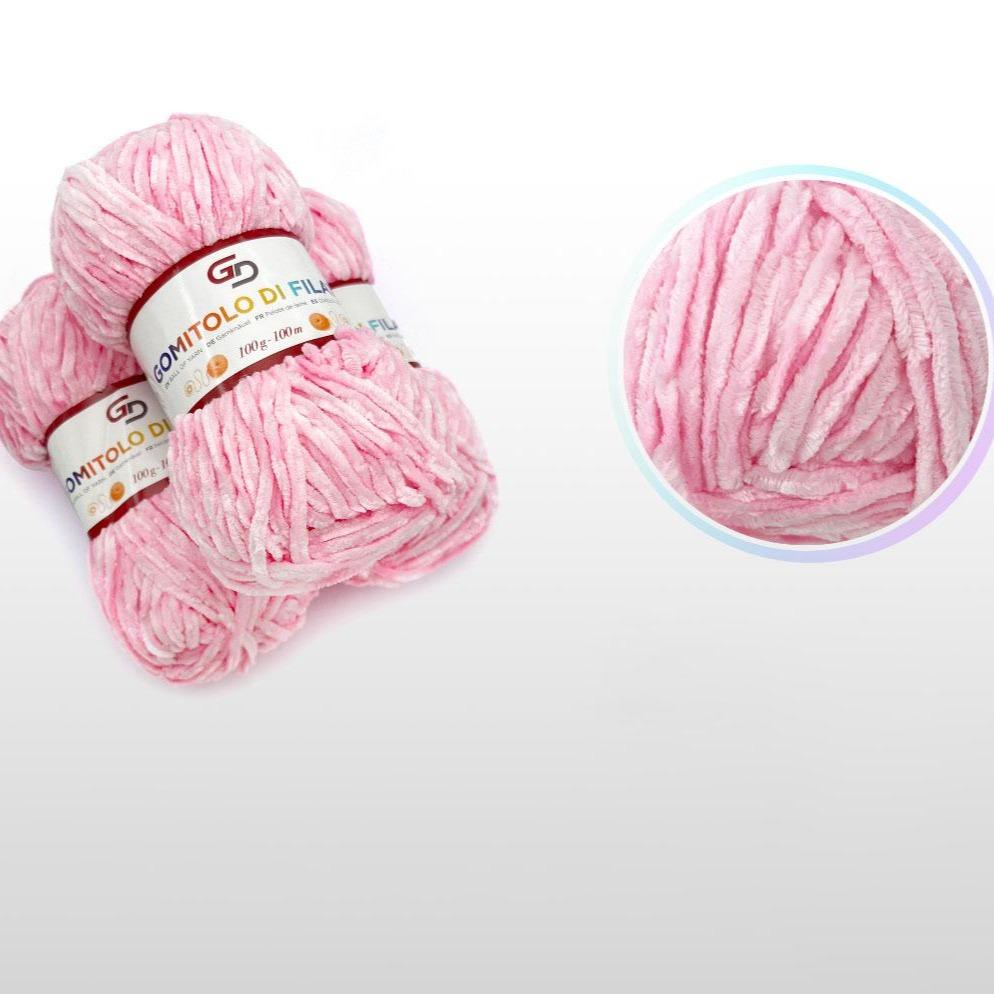 GD LOVES YOUR HOME Set 3 Gomitoli Filato Ciniglia 100g Toni Vivaci – 100m Morbido Poliestere | Filato Soffice per Maglia e Uncinetto, Copertine e Accessori – Colori Brillanti