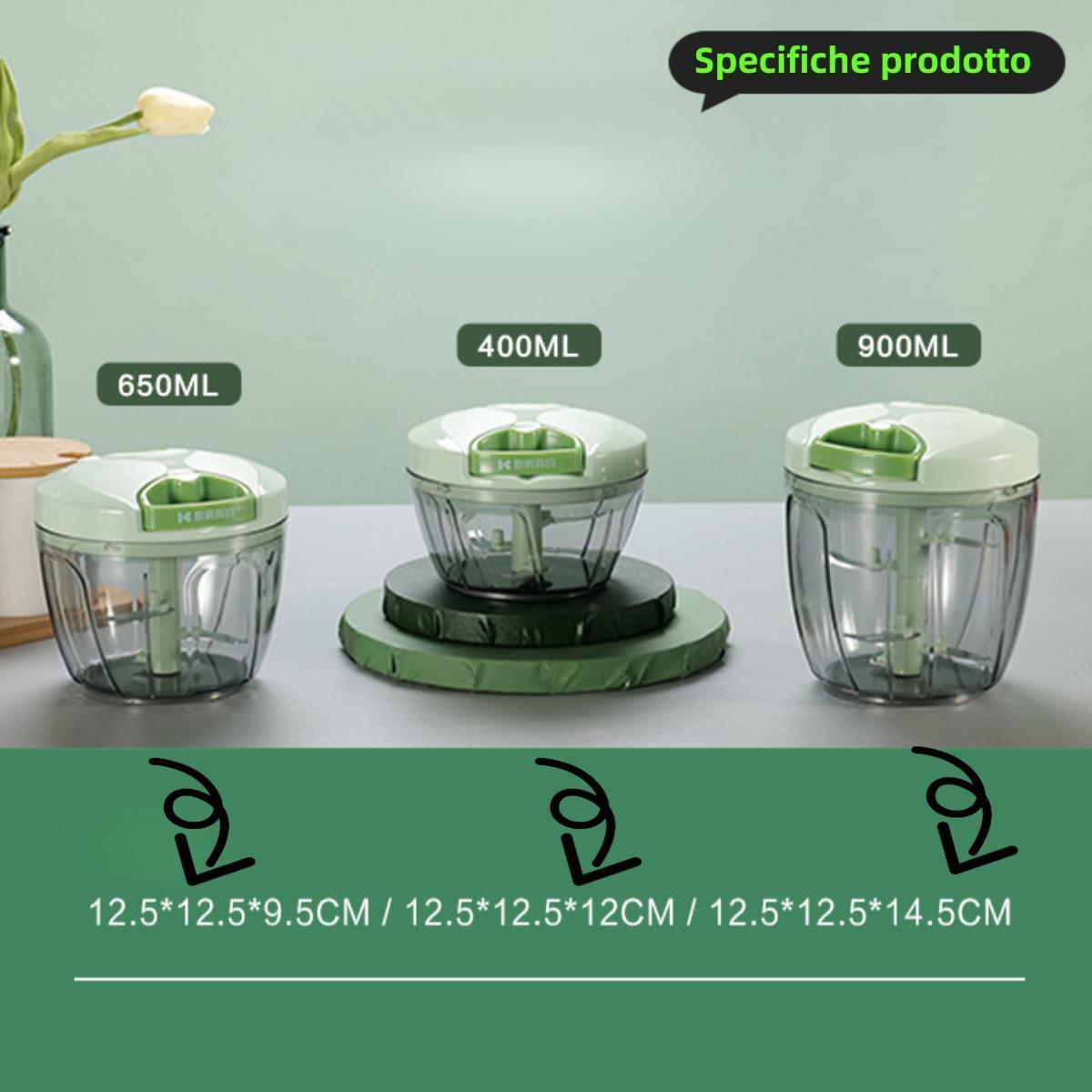 Tritacarne Manuale per Aglio Gadget da Cucina