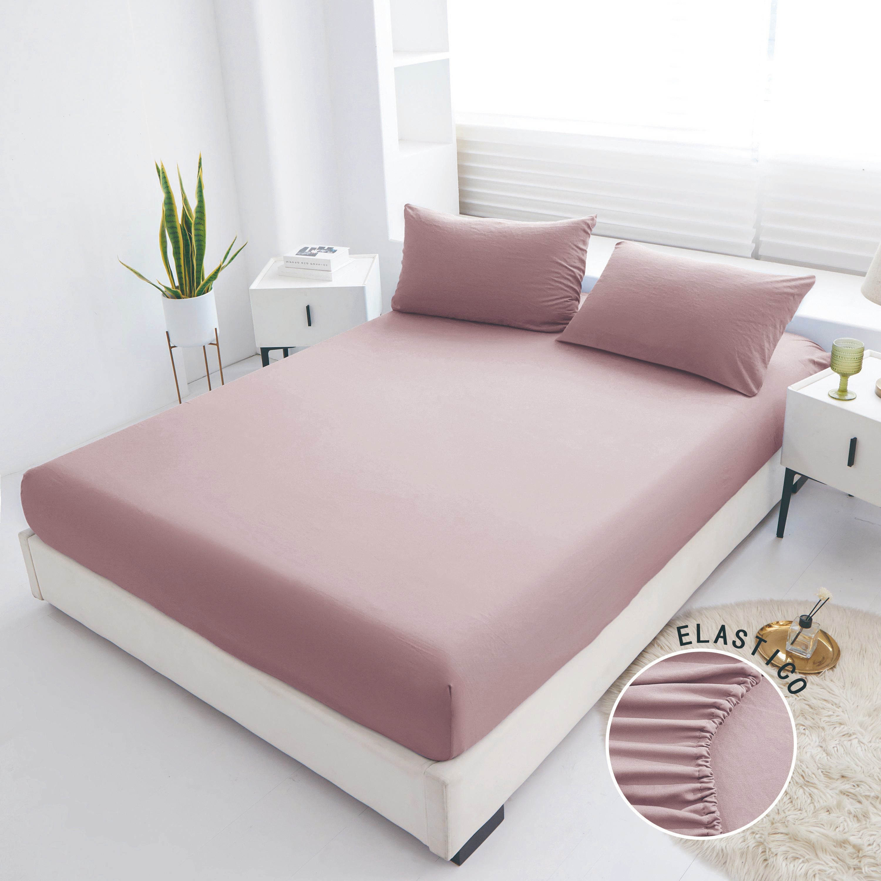 GD LOVES YOUR HOME Coppia Federe per Cuscino 50×80 cm – Morbide, Traspiranti e Antiacaro – Coordinabili con Lenzuola con Angoli, Lavabili in Lavatrice, Disponibili in Vari Colori