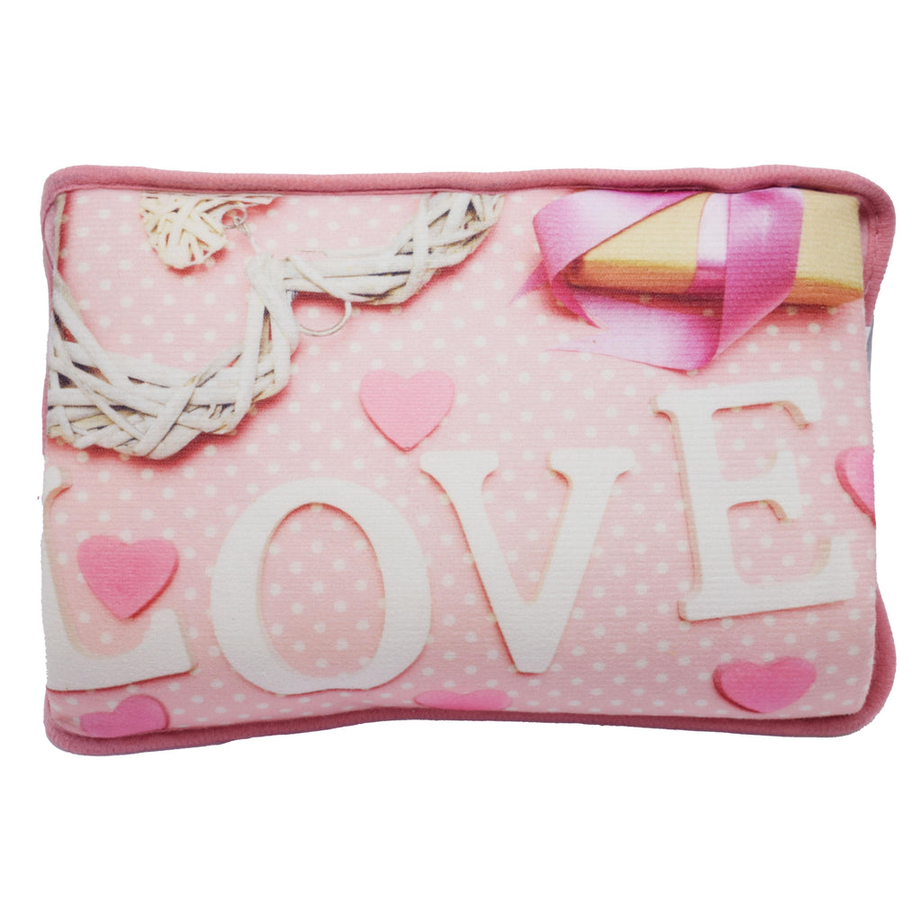 LOVE Borsa Acqua Calda Elettrica 500W Ricaricabile, Morbida e Portatile, Riscalda Mani e Piedi, Ideale per Relax, Dolori Mestruali e Regali Romantici, idea regalo per San Valentino, compleanni o anniversari