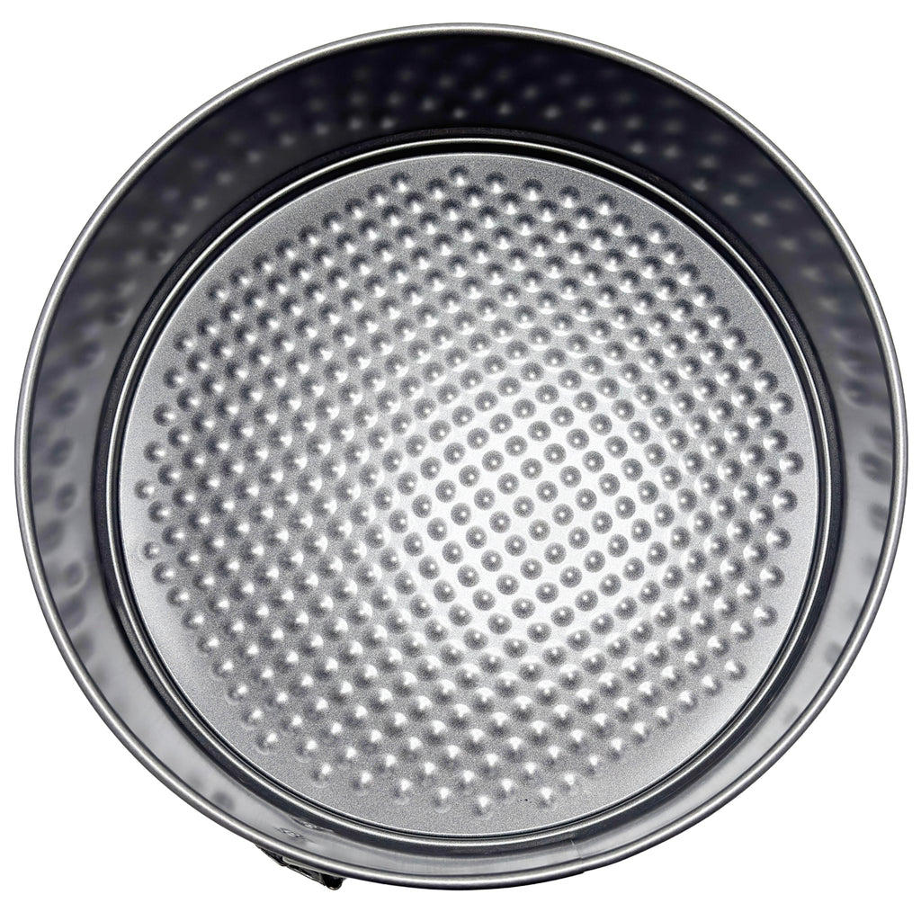 GD LA CUISINE Set Teglie per Torte 3 Pezzi 100% ACCIAIO Stampi da Forno Antiaderenti a Forma Quadrata, Rotonda e Cuore (22–26 cm) | Ideali per Dolci, Torte, Cheesecake e Dessert