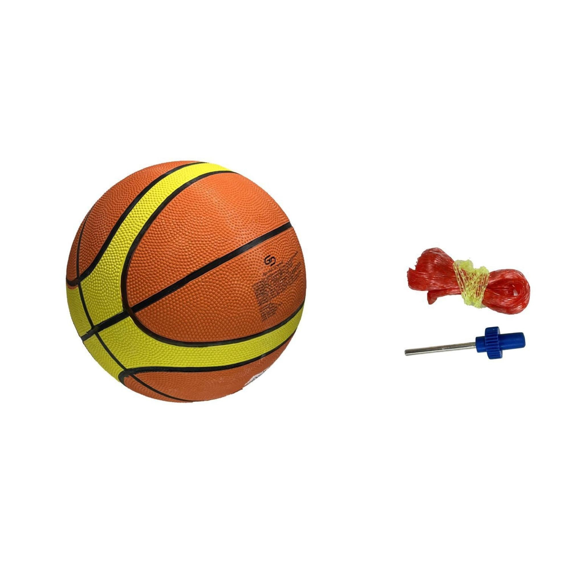 Pallone da Basket in Cuoio, palla da basket con Texture Antiscivolo e Cuciture Rinforzate