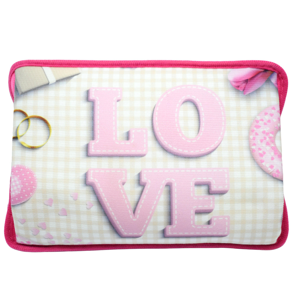 LOVE Borsa Acqua Calda Elettrica 500W Ricaricabile, Morbida e Portatile, Riscalda Mani e Piedi, Ideale per Relax, Dolori Mestruali e Regali Romantici, idea regalo per San Valentino, compleanni o anniversari