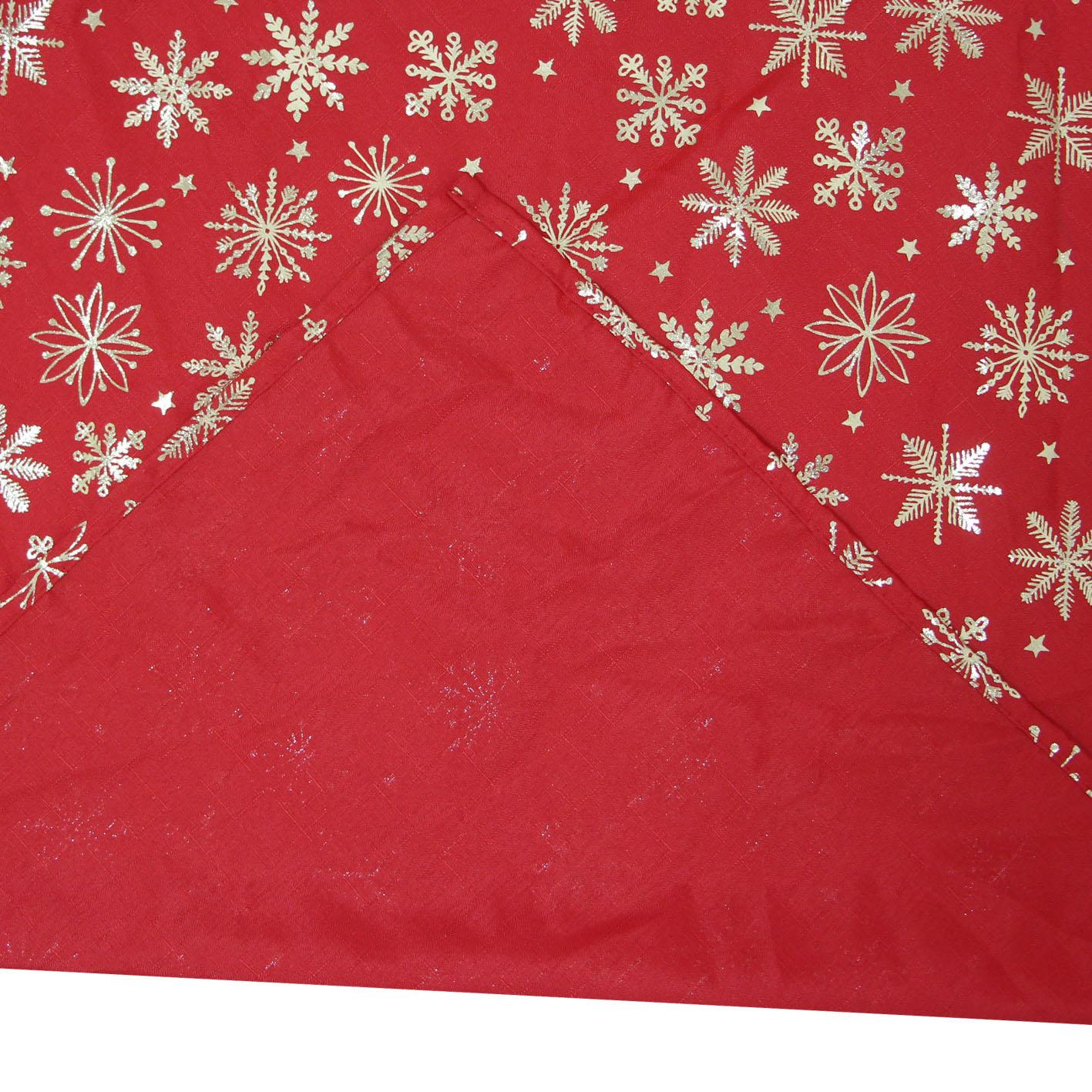 GD LOVES XMAS Tenda Natalizia con Occhielli 140×280 cm | Decorazione Festiva, Lavabile e Pronta da Appendere - 1 Pezzo
