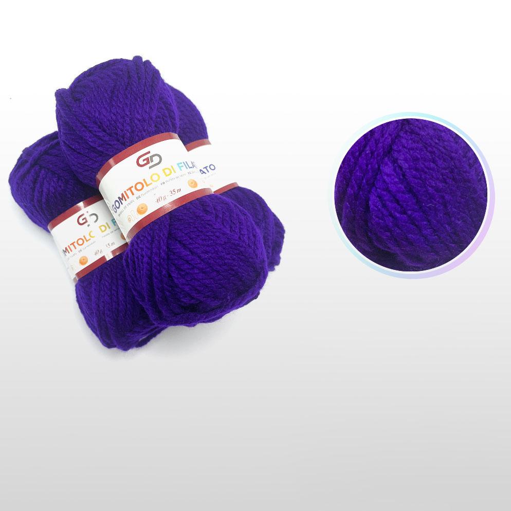 GD LOVES YOUR HOME Filato Acrilico 40g Toni Freschi – Gomitoli da Lavoro a Maglia e Uncinetto, Filo Grosso 35m – Set 3 Pezzi, 21 Colori Disponibili