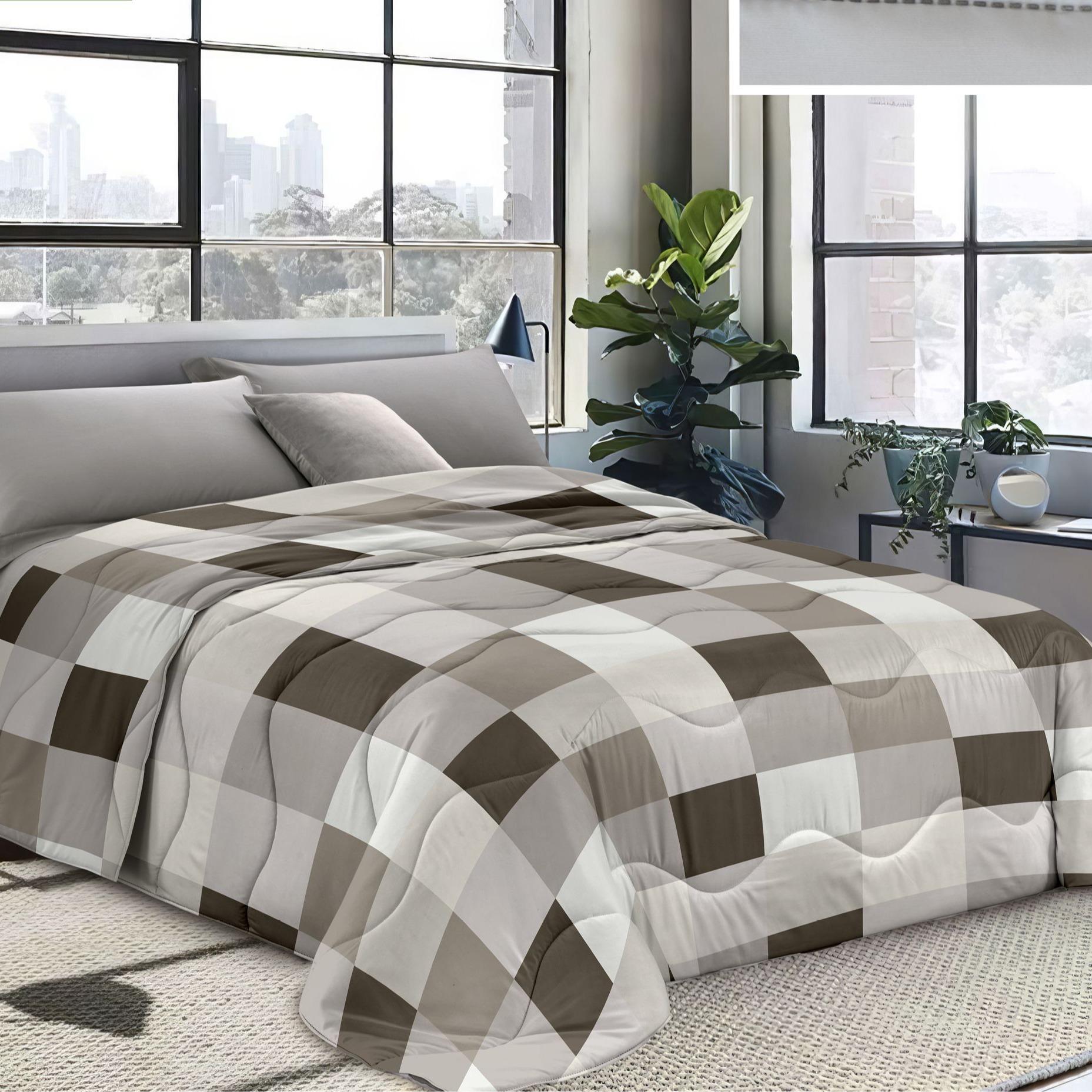 GD LOVES YOUR HOME Trapunta Invernale 2025 Elena | MADE IN ITALY | Nuova Collezione Double Face Stampata – Coperta Imbottita Calda e Morbida in Fantasie Moderne e Classiche – Misure Singolo, Piazza e Mezza, Matrimoniale