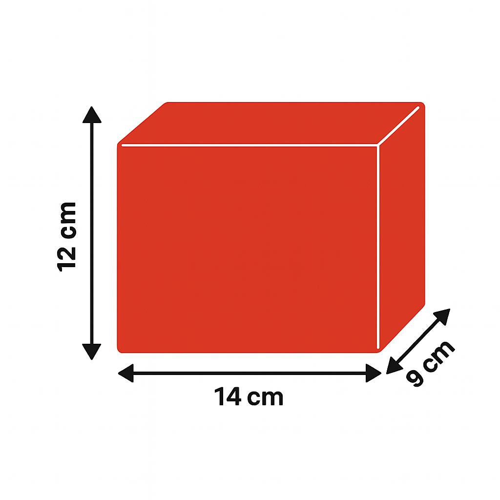 GD LOVES XMAS Scatola Regalo Natalizia con Asciugamano Morbido 30×30 cm in 85% Cotone 15% Poliestere Idea Regalo Natale per Casa Bagno e Decorazione