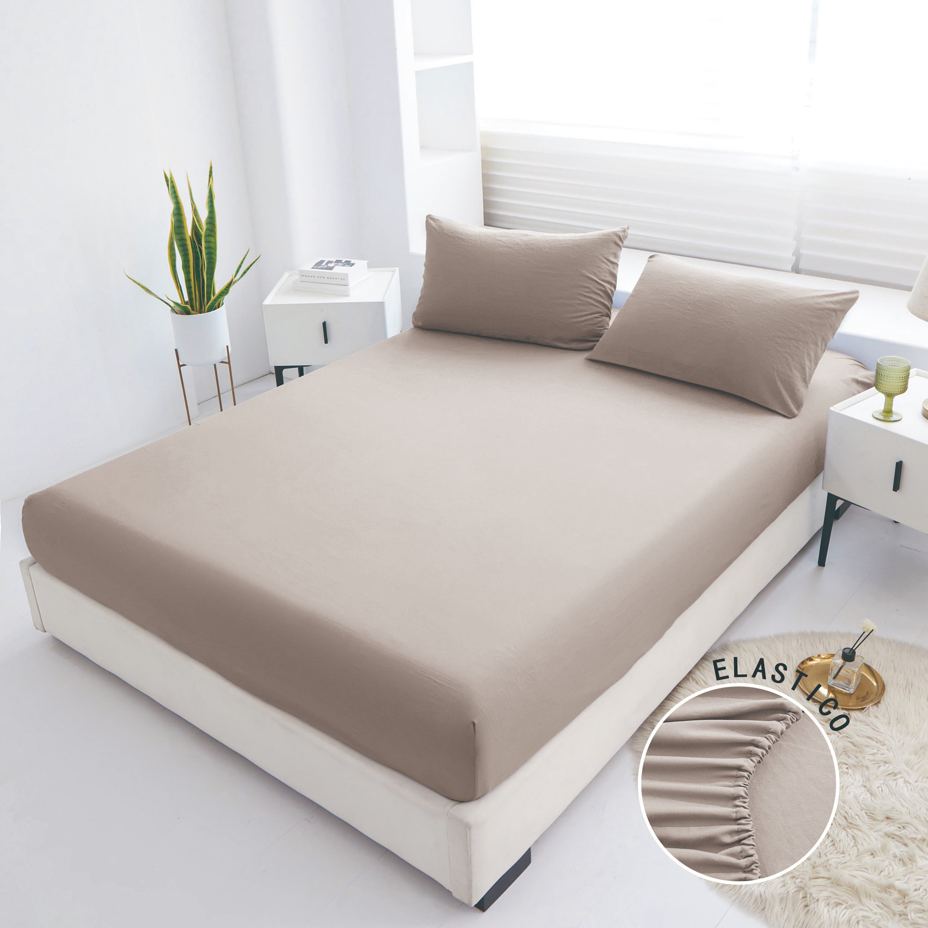 GD LOVES YOUR HOME Coppia Federe per Cuscino 50×80 cm – Morbide, Traspiranti e Antiacaro – Coordinabili con Lenzuola con Angoli, Lavabili in Lavatrice, Disponibili in Vari Colori