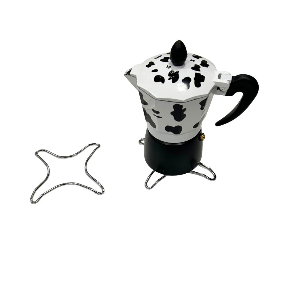 GD supporto per caffettiera in acciaio inossidabile, color nero o acciaio per Caffettiere