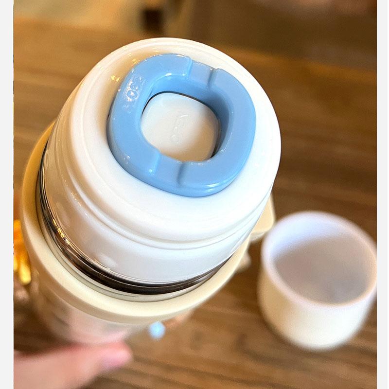 GD LA CUISINE Bottiglia Thermos Acciaio Inox 350ml, 500ml o 750ml | Borraccia Termica Ermetica 8-24h Caldo & Freddo, Scuola, Ufficio e Viaggi