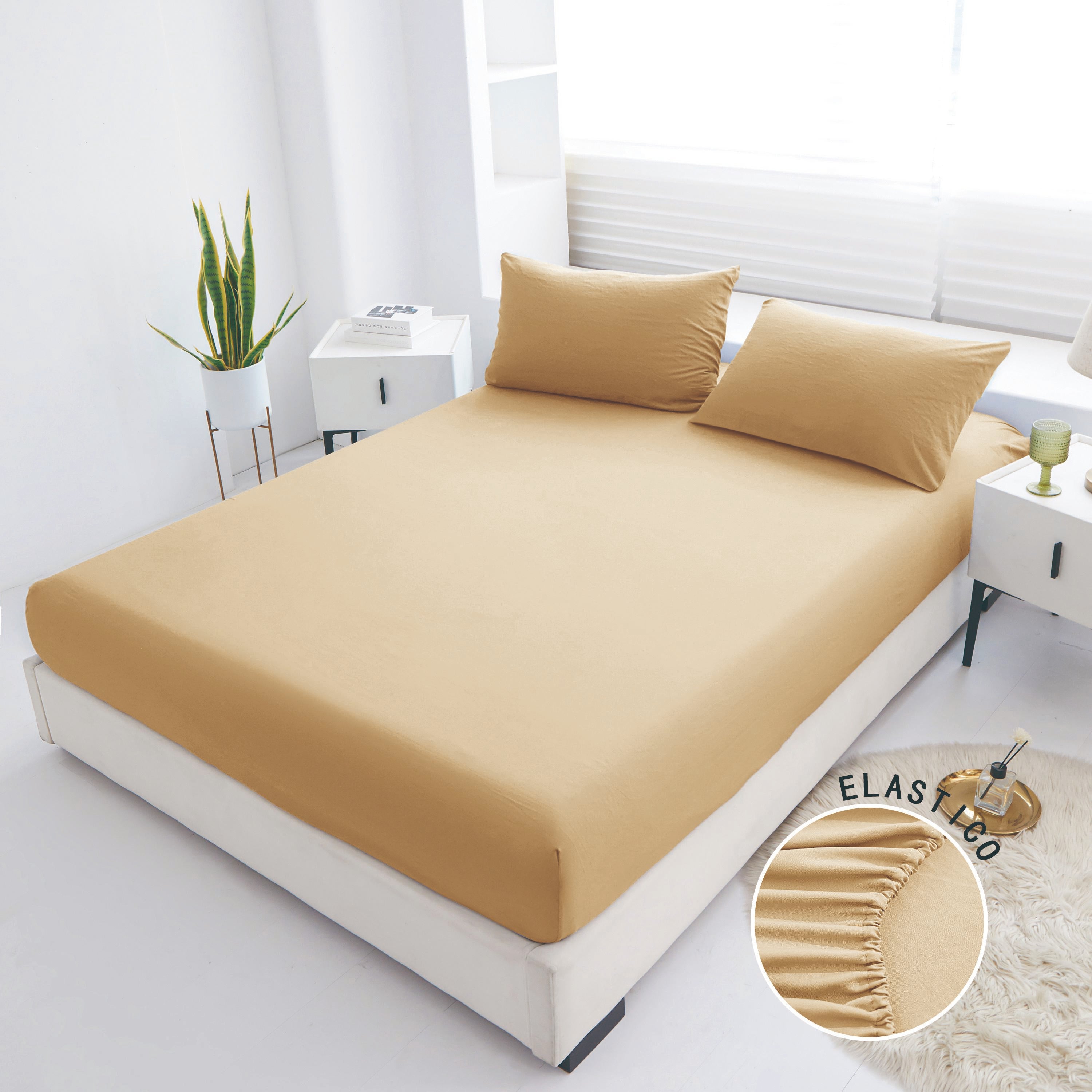 GD LOVES YOUR HOME Coppia Federe per Cuscino 50×80 cm – Morbide, Traspiranti e Antiacaro – Coordinabili con Lenzuola con Angoli, Lavabili in Lavatrice, Disponibili in Vari Colori