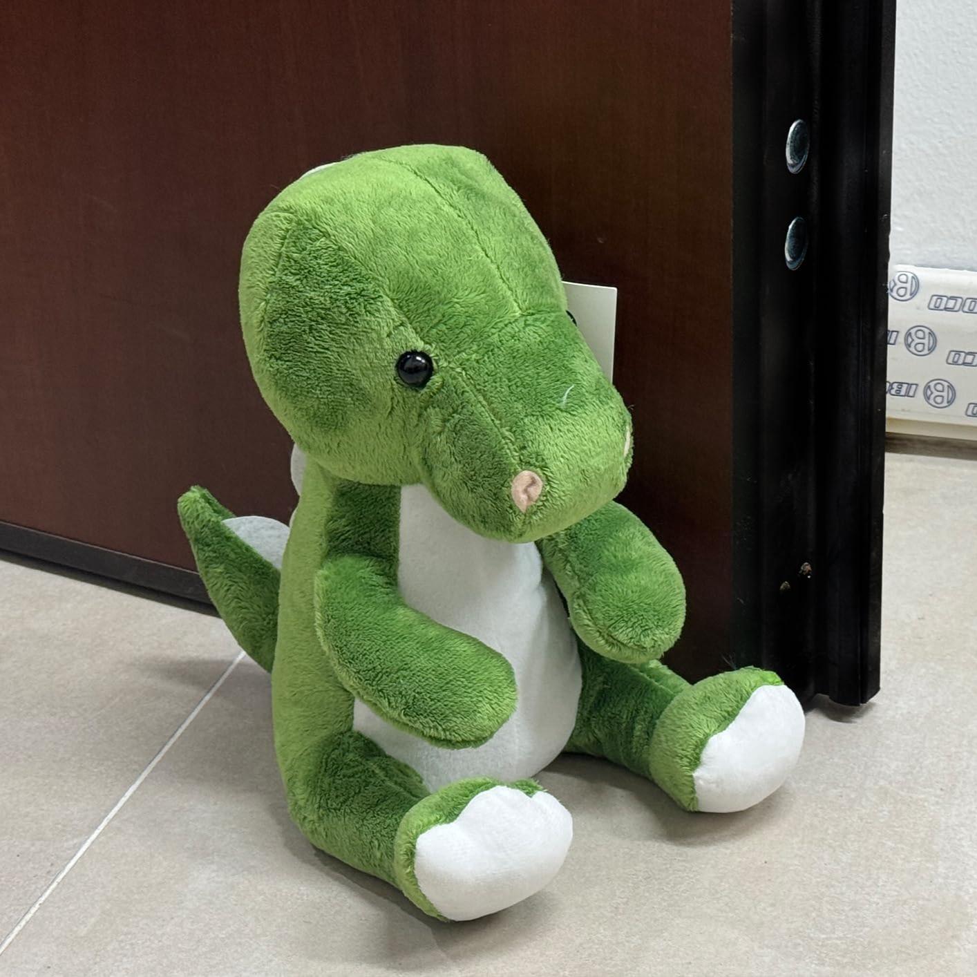 GD LOVES YOUR HOME Fermaporta decorativo appesantito H 25 cm – 8 Modelli (Ariete, Ippopotamo, Riccio, Cactus, Gallina, Dinosauro, Orsetto, Panda) – Tessuto bouclé/tweed/peluche con base morbida antigraffio – Fermaporta decorativo anti-spifferi per interni