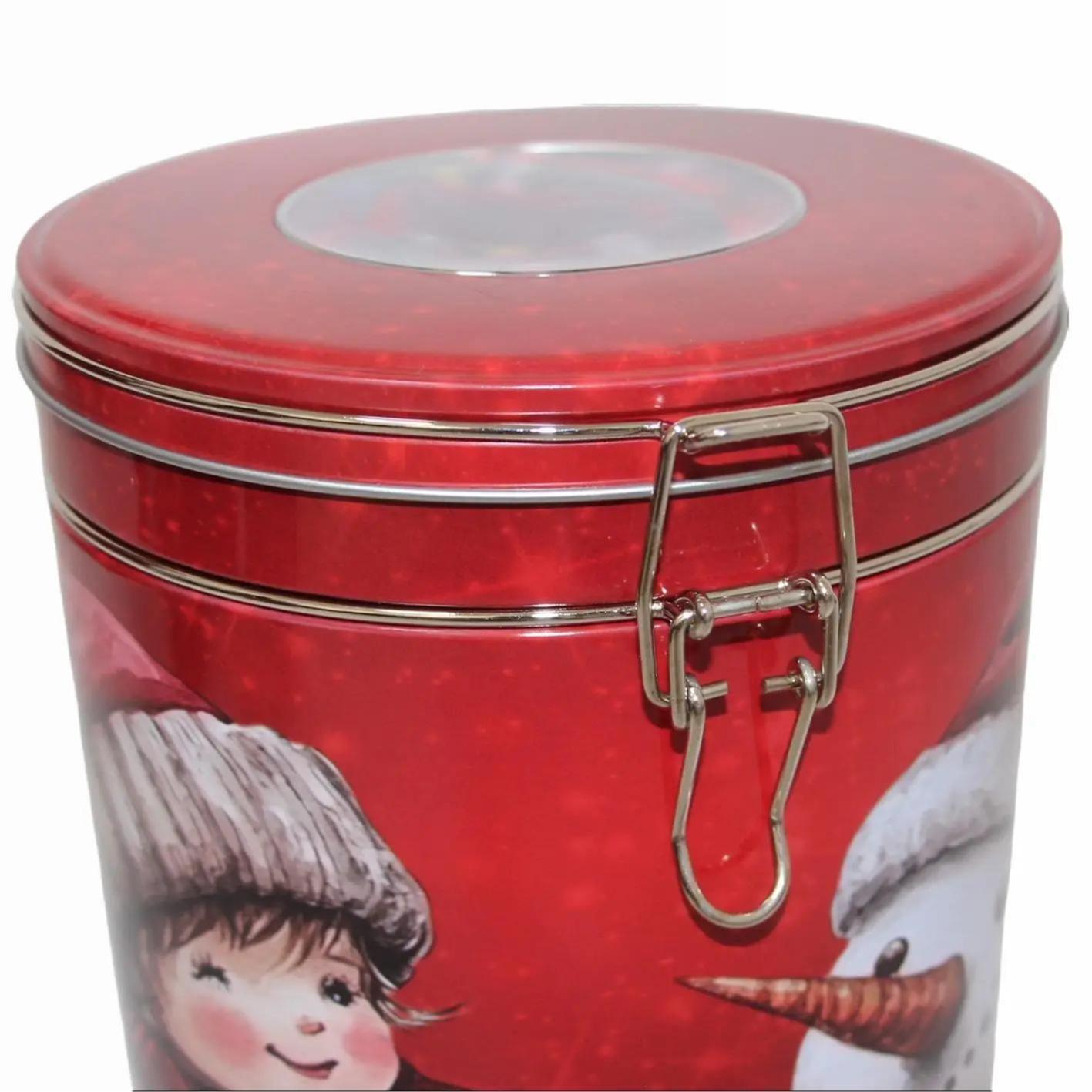 GD LOVES XMAS Set Regalo Natalizio con Plaid in Pile Morbido e Caldo e Latta Decorata – 4 Fantasie Esclusive – Idea Regalo Calda e Riutilizzabile per Natale e Pronta per le Feste