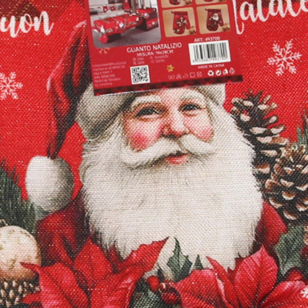 GD LOVES XMAS Guanto da Cucina Natalizio 19×29 cm  Guanto Forno Termico Antiscottatura con Gancio – Decorazione Cucina e Idea Regalo Natale