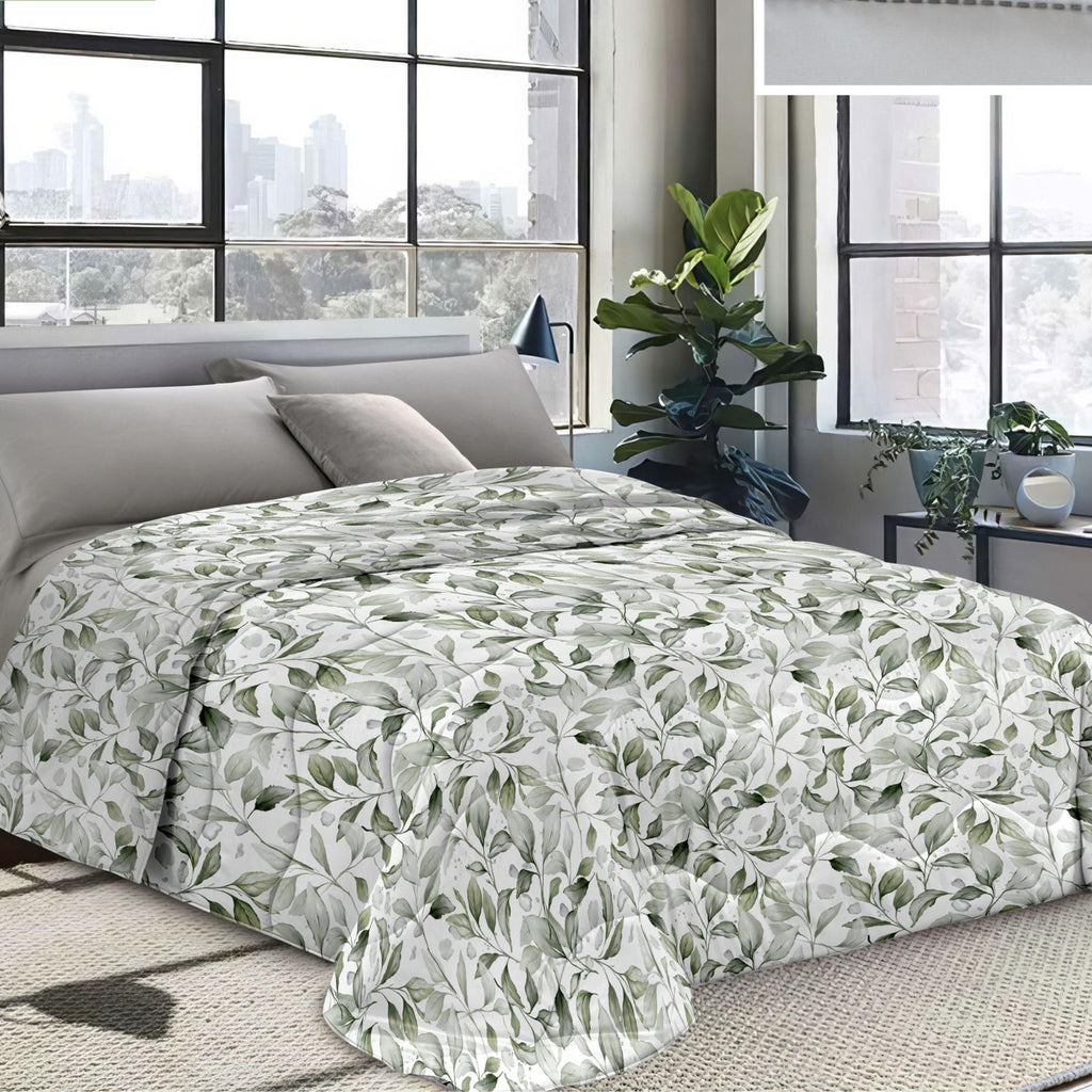 GD LOVES YOUR HOME Trapunta Invernale 2025 Elena | MADE IN ITALY | Nuova Collezione Double Face Stampata – Coperta Imbottita Calda e Morbida in Fantasie Moderne e Classiche – Misure Singolo, Piazza e Mezza, Matrimoniale