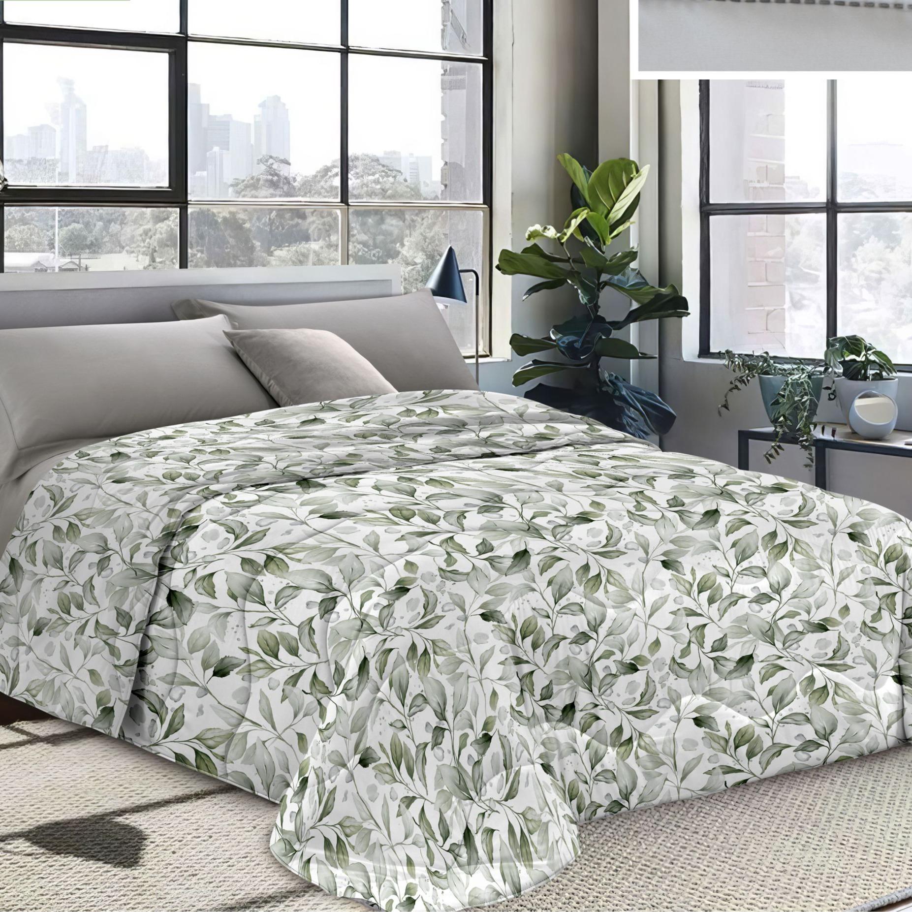 GD LOVES YOUR HOME Trapunta Invernale 2025 Elena | MADE IN ITALY | Nuova Collezione Double Face Stampata – Coperta Imbottita Calda e Morbida in Fantasie Moderne e Classiche – Misure Singolo, Piazza e Mezza, Matrimoniale