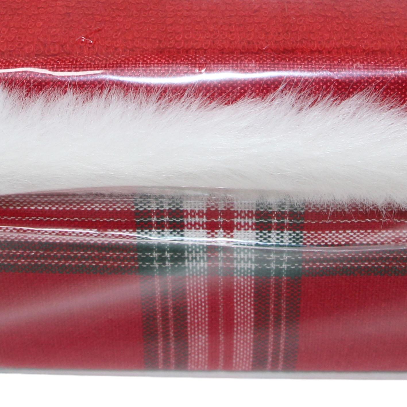 GD LOVES XMAS Scatola Regalo Natalizia con Asciugamano Morbido 30×30 cm in 85% Cotone 15% Poliestere Idea Regalo Natale per Casa Bagno e Decorazione